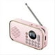 thumbnail image 3 of FM Radio rechargeable small Wireless Bluetooth Speaker pink, 3 of 5