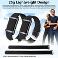 thumbnail image 4 of Beixiya Smart Bracelet Fitness Tracker for Men Women, 24/7 Heart Rate Sleep Stress HRV Monitor, 170+ Sports Modes, 2 Interchangeable Bands, Free QRing APP, 45‑60 Day Battery 1ATM Waterproof, 4 of 7
