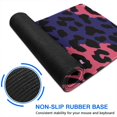 thumbnail image 6 of Long Mouse Pads for Desk,Pink and Black Of Leopard Print Desk Mats on Top Of Desks, Desk Mouse Pad Extra Large with 3mm Non-Slip Base and Stitched Edge for Gaming,Office,Work,Home 31.5"x11.8", 6 of 6