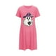 thumbnail image 5 of Camisón corto de talla grande para mujer, camisón de manga corta con estampado de pecho a la moda, camisón para mujer, 5 of 5