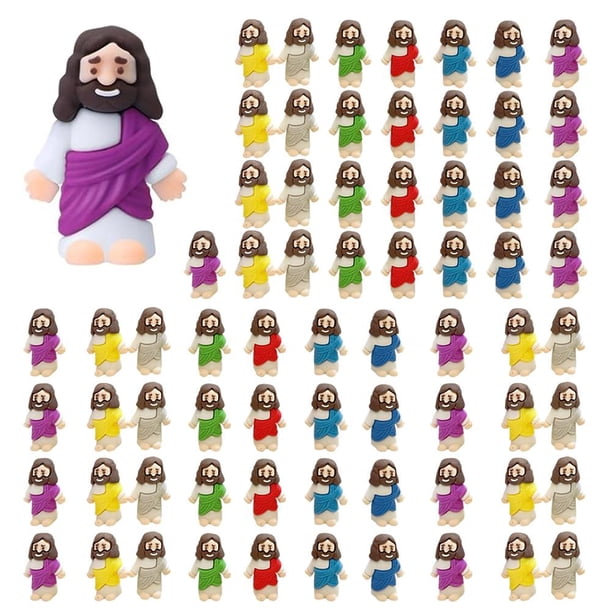 EZLIFE Nuevos mini adornos, decoraciones para fiestas de huevos de Pascua, lindos adornos de escritorio, accesorios, suministros para salidas, actividad portátil, cabeza liviana, paquete de muñeca r