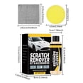 thumbnail image 3 of Homonth Car Scratch Remover Kit, Includes Scratch Removal Cream, Sponge, And Towel For Vehicle Paint Care & Ation, Suitable For S To Maintain Vehicle Appearance, 3 of 7