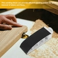 Sandpaper Sander Sanding Blocks Auto Body Burnishing Tool Sanding
