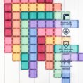 thumbnail image 3 of CONNETIX Carreaux Magnétiques, Paquet Rectangulaire Pastel, 24 Pcs, 3 of 6