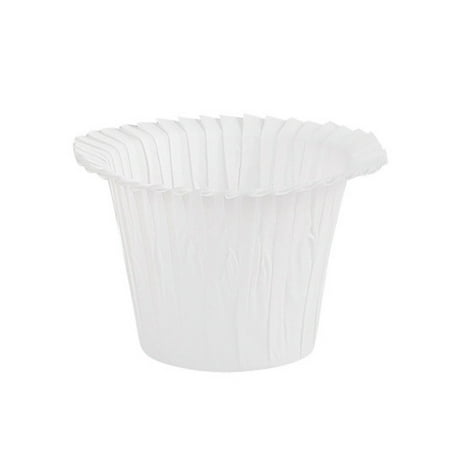 

WZF Paper Cups 50Pcs Baking Top Hat Mouth Convenient Paper Cake Muffin Cups