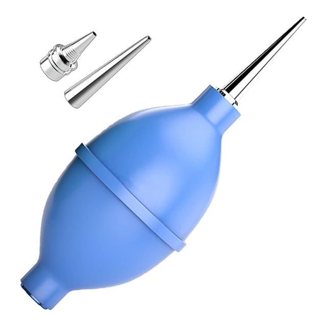 Air Duster, Large Dust Hair Dryer Manual Silicone Blow Pump Cleaning Tool, Watch Dust Removal Tool Cleaning Tool