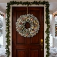 thumbnail image 6 of Christmas Garlands / Wreaths With Lights for Front Door, Material , Durability, Festive Holiday Decoration for Home, Wall, Indoor & Outdoor Use, Create Warm and Welcoming Environment, 1PC, 6 of 6