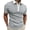 Gray, variant on Vedolay Men's T Shirts for Mens Muscle T Shirts Waffle Stretch Short Sleeve Polo Shirt Casual Slim Fit Workout Tee,Gray M