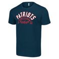 thumbnail image 2 of Men's Starter  Navy New England Patriots Half Ball Team T-Shirt, 2 of 3