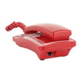 thumbnail image 3 of Corded Telephone, Mute Function Quick Flash Function KXT-438 ABS  Function Wall Telephone  for Home for School Red,White, 3 of 7