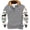 C-Gray, variant on Jinhomg Mens Fleece Lined Hoodies Vintage Western Cowboy Sweatshirts Casual Comfy Long Sleeve Country Graphic Pullover Tops with Pocket Black XXL