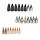 thumbnail image 2 of Kit de Manicura con Efecto Punteado y Uñas Postizas Difuminadas | 24 Placas de Abs, Lima, Pegatinas Adhesivas y Palito de Madera | Arte de Uñas Diy | Color Nude con Lazos y Lentejuelas | para Uso Dia, 2 of 7