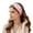 Pink, variant on Korean Style Satin Headband for Everyday Home and Casual Wear — Soft Elastic Hair Band for Washing Face and Bathing, Blue