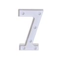 thumbnail image 3 of Light Up Letters for Party Alphabet Led Digital Lights Light Up White Plastic Digital Standing Hanging 7, 3 of 4