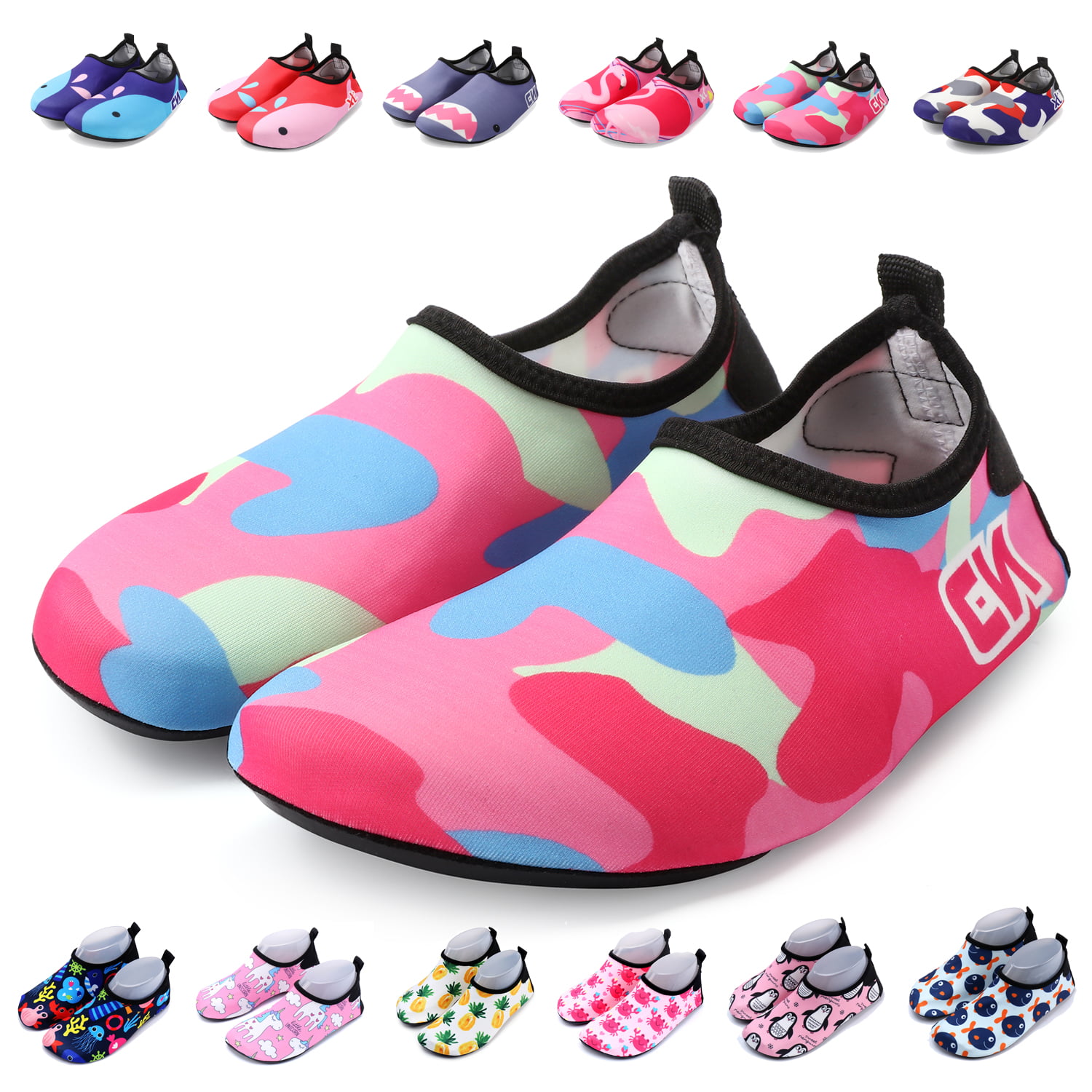 Bridawn Kids Water Shoes Barefoot Shoes 