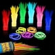 thumbnail image 1 of Party Supplies 50pk - 8 Inch Glow In The Dark Light Up Sticks Party Favors, Glow Party Decorations, Neon Party Glow Necklaces And Glow Bracele, 1 of 5