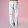 thumbnail image 4 of Pantalones de pijama Sanrio Hello Kitty Pajamas Pants for Womens Cute Hello Kitty Pajama Pants Printed Home Pants Sleeping Pajama Pants Spring Long Pants Pajama Pants Yoga Pants, 4 of 5