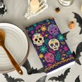 thumbnail image 2 of Sm:)e Suger Skulls Floral Day of The Dead Kitchen Towels Dish Towels, 18x26 Inch Halloween Decoration Hand Towels Set of 2, 2 of 6