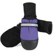 Muttluks Original Fleece-Lined IB to XXL Dog Boots, 4 Pack (Purple, X-Large (4.25-4.75in))