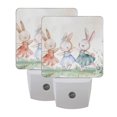 thumbnail image 7 of Cute Rabbit Ballet Dancing Night Light 2 Pack LED Nightlight Plug into Wall Dusk to Dawn Sensor Soft White, 7 of 7
