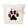 thumbnail image 2 of CafePress - Alpha Blue Blood Bulldog Tote Bag - Unisex Canvas Tote Bag, Beige, 1-Piece, 2 of 8