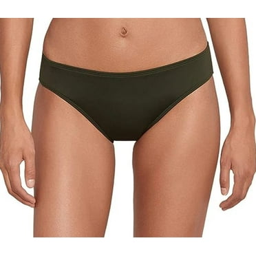 Ralph Lauren Women's Beach Club Solid Hipster Bottoms Blue Size 14