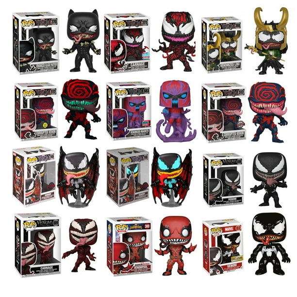 YE Funko pop Venom and Symbiotes Carnage#889 Venomized Loki#368