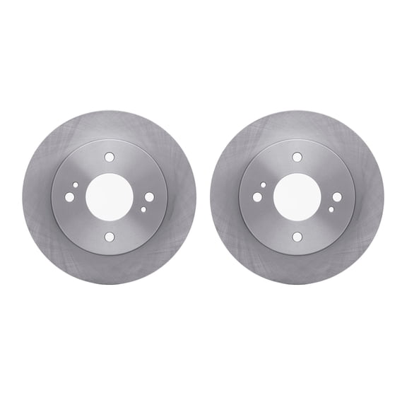 Dynamic Friction Company Rear Brake Rotors 6002-67029