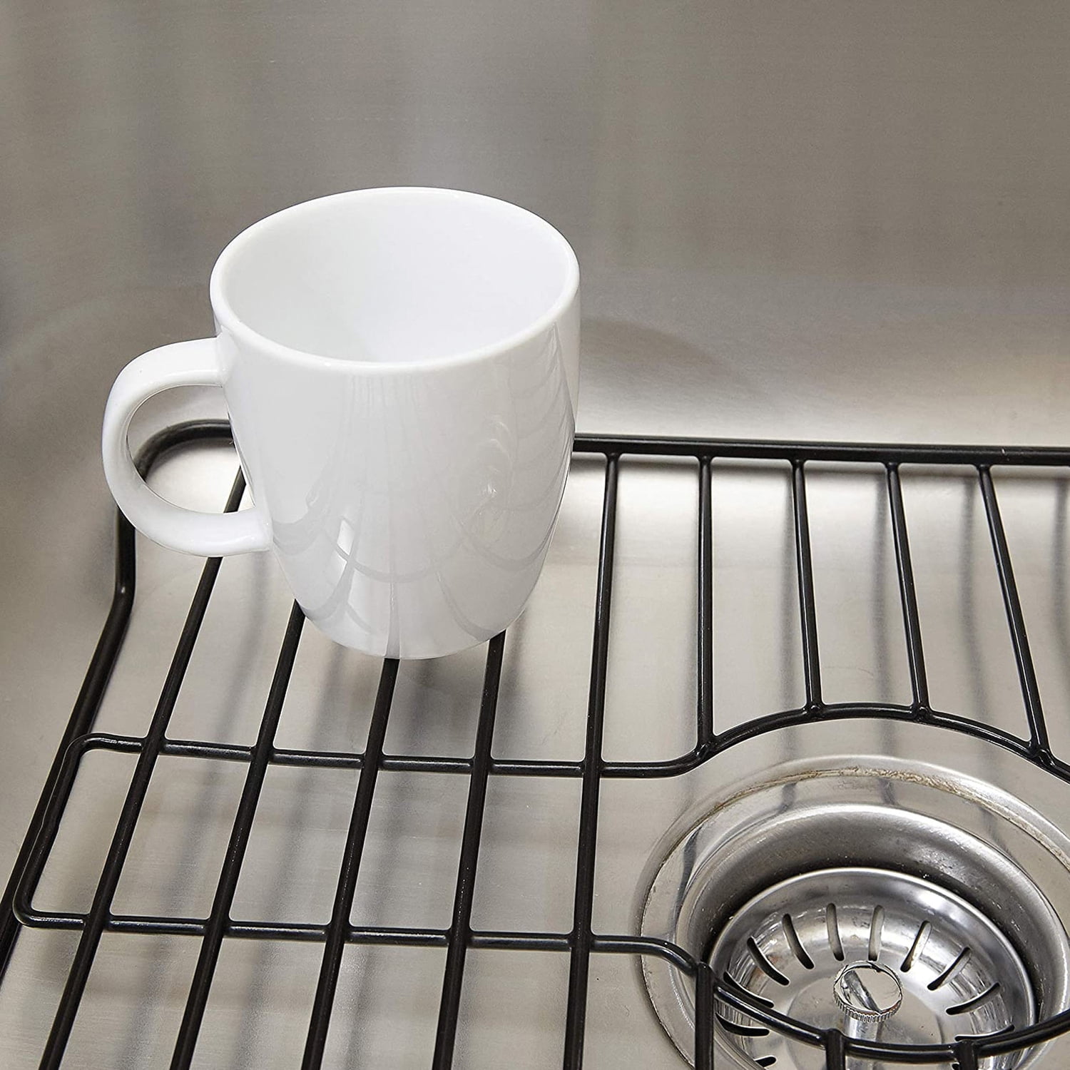 Better Houseware Medium Sink Protector (Black), 1486/EPT