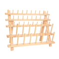 thumbnail image 5 of 2Sets Solid Wood Thread Rack Spool Storage for DIY Embroidery Hair-braiding, 5 of 8