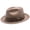Camel, variant on Walrus Hats Compass Navy Diamond Crown Fedora – 100% Australian Wool Felt Hat with Grosgrain Band & Walrus Logo Pin – Stylish Unisex Fedora