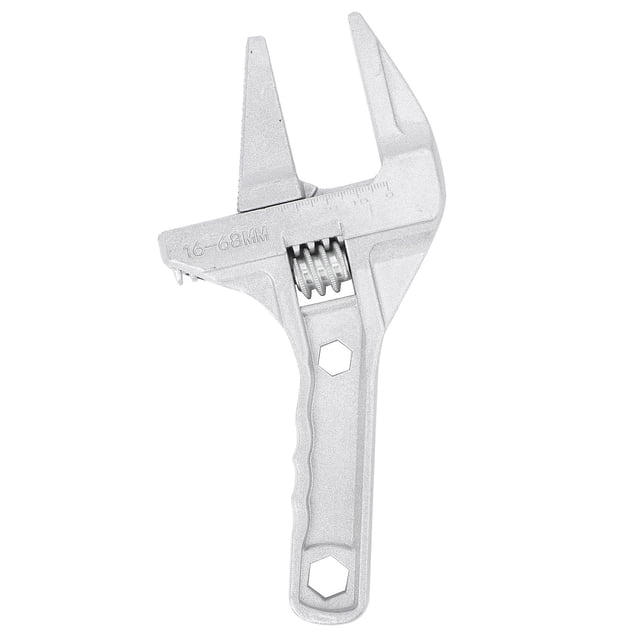 Llave inglesa ajustable de mango corto de apertura grande multifuncional y llave inglesa móvil