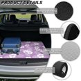 thumbnail image 6 of KEIAHUAN Purple Hibiscus Car Trunk Mat 29" x 39", Non Slip Cargo Liner Rear Trunk Protector, Scratchproof Auto Accessories Fits for Most Cars Sedans, 6 of 7