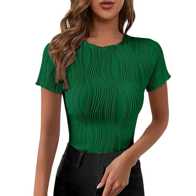 Kcodviy Femmes Couleur Unie Court Femmes Course Manches Longues Décontracté Ajusté Haut Femmes Graphique Manches Longues T-Shirts Col Roulé Manches Longues Chemise Femmes Manches Longues Femmes T-Shirt Vin Femmes