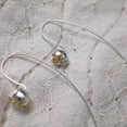 thumbnail image 3 of Aretes Mujer Plata 925 Diseño Unico de Flores Elegantes Plateados Joyeria Accesorios, 3 of 4