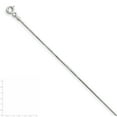 thumbnail image 4 of White Sterling Silver necklace Snake chain 24 in 0.7 mm, 4 of 5