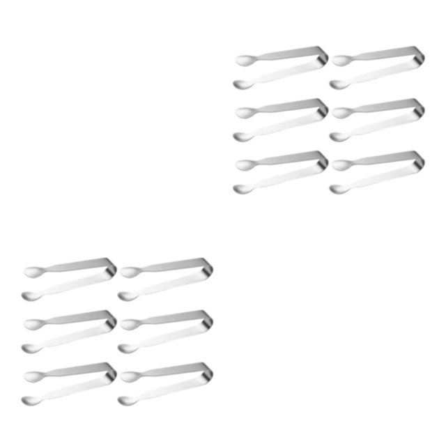 Pinzas para hielo Bearachild de acero inoxidable 11cm 2Conjunto