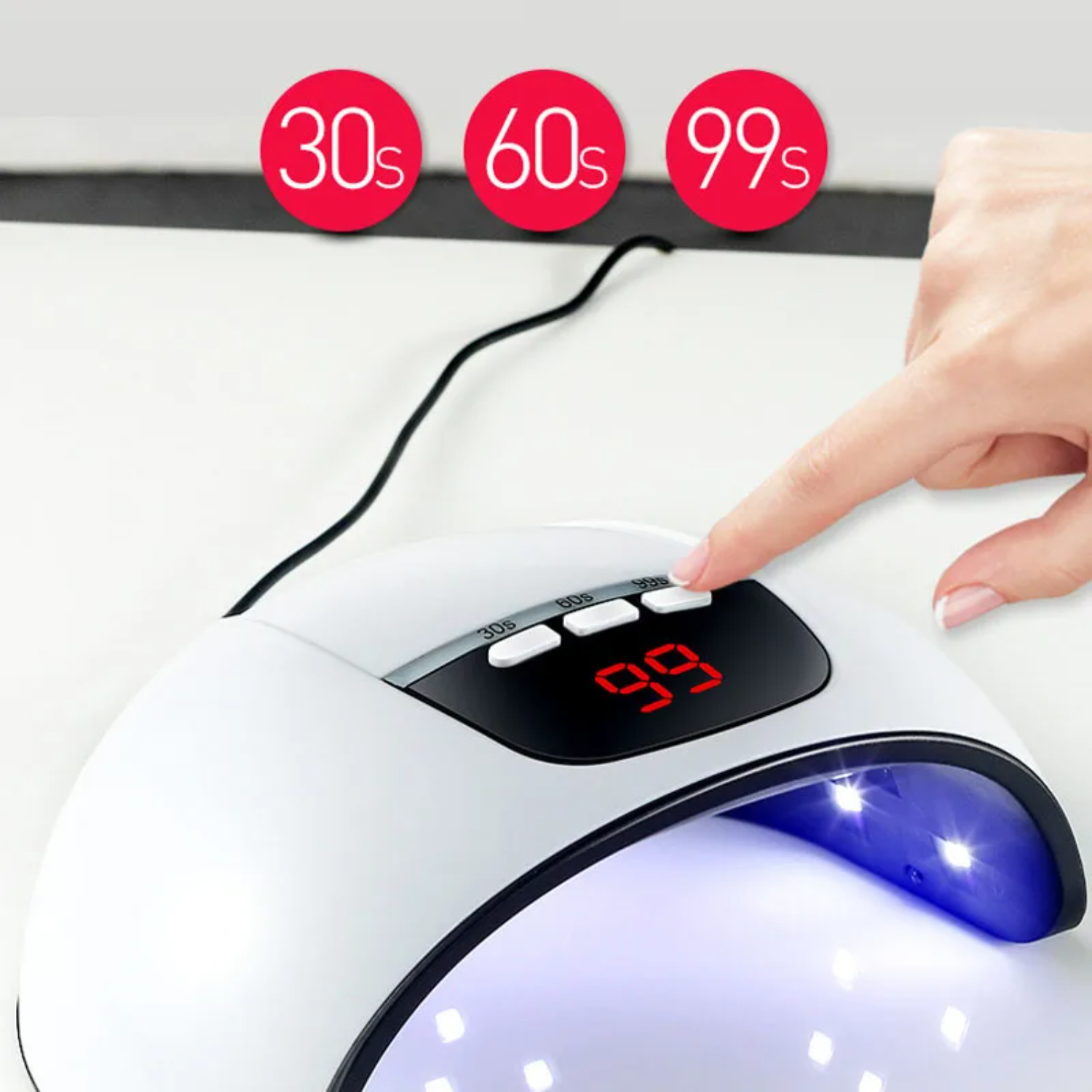 DFUDIEJ Get your hands on the professional 36W USB nail phototherapy machine for the ultimate salon experience. Elevate your manicure game with flawless nails  thanks to 15 high-quality U