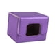 thumbnail image 4 of Caja Para Baraja De Cartas Coleccionables, Protector De Cartas, Organizador Portátil De Cartas, Contenedor Morado Púrpura, 4 of 9