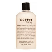 Philosophy Coconut Frosting Shampoo, Shower Gel & Bubble Bath, 16 Oz