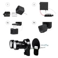 thumbnail image 4 of Wasserstein 3-in-1 Wired Floodlight, Charger and Mount for Wyze Cam V3 - 2000 lumens Powerful Floodlight (Black) (Camera NOT Included), 4 of 8