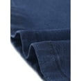 thumbnail image 5 of Women's Plus Size Jeans Suspender Skirt Patch Pocket Side Button Adjustable Strap Denim Overall Dress Dark Blue 1X, 5 of 5