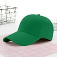thumbnail image 3 of Holzkary Baseball Cap for Men Women - Classic Adjustable Plain Hat Trucker Hat Baseball Casual Summer Summer Outdoors 1Pc Color Solid Women's Cap Sports Men's Hat and Baseball Caps Green One Size, 3 of 4