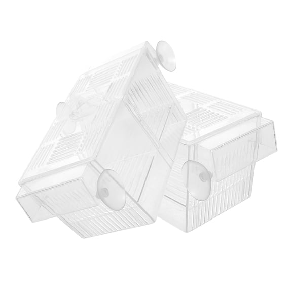 OATIPHO 2Pcs Aquarium Fish Divider Box for Fish Survival and Hatchery with Portable Design