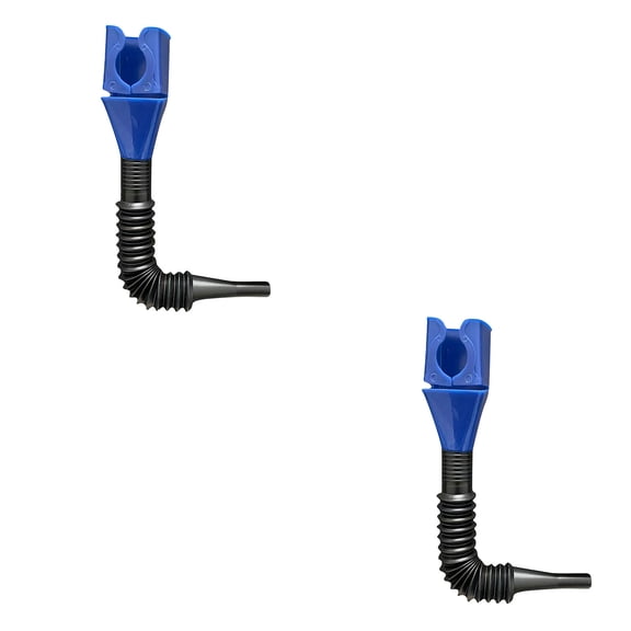 JGJJUGN 2PC Retractable Auto Funnel, Flexible Oil Funnel, Multi-Purpose Car Funnel, Emergency Fluid Transfer Tool, Ideal for Automotive, Workshop, Home Use