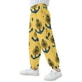 thumbnail image 4 of joogoo Anchor with Sunflower Boys' Sweatpants Jogger Pants 3T, 4 of 8