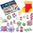 thumbnail image 1 of Christmas Advent Calendar Gift Fidget Toys Stress Relief Fidget Toy Blind Box Kids, 1 of 1