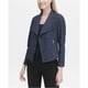 thumbnail image 2 of Calvin Klein Mujer Flyaway Blazer Chaqueta, Azul, Mediano Calvin Klein Sin botón, 2 of 2