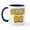 White/Navy Inside, variant on CafePress - Nacho Toast Mug - 11 oz Ceramic Mug - Novelty Coffee Tea Cup