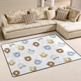 thumbnail image 2 of SKYSONIC Cute Animal Donuts Lightweight Carpet Mats Area Soft Rugs Floor Mat Doormat Decoration for Rooms Entrance 36x24 inch, 2 of 6